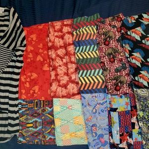 10pair of LulaRue leggings and 1 Irma